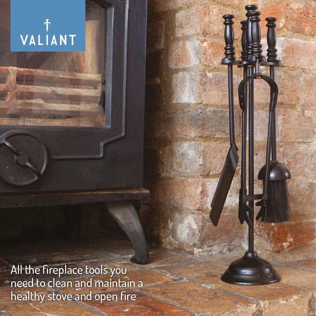 Valiant 5-Piece Fireside Companion Tool Set in Black – 4