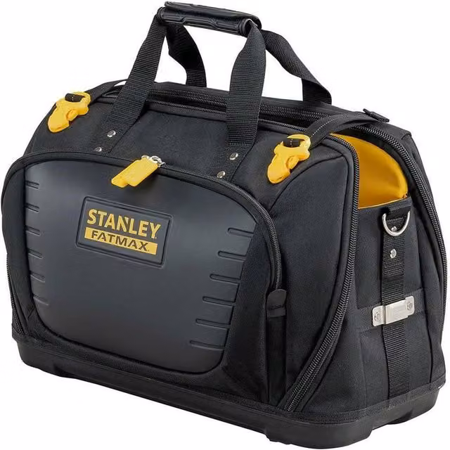 Stanley Fatmax Quick Access Tool Bag in Black with Tarpaulin and Strap, W/D/H: 35.0 x 28.5 x 2.0 cm – 1