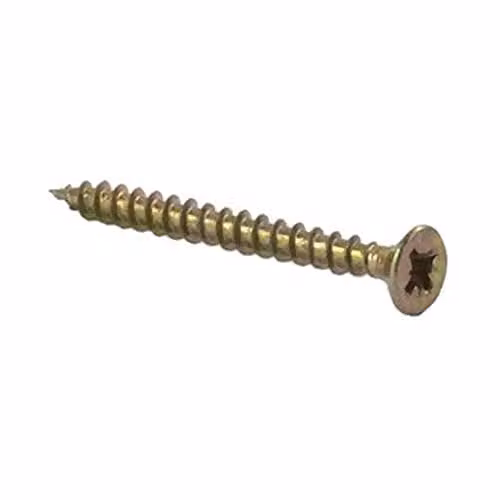 Forgefix Silver Galvanised Multi-Purpose Pozidriv Chipboard Screws, W: 3.5 mm, D: 30 mm