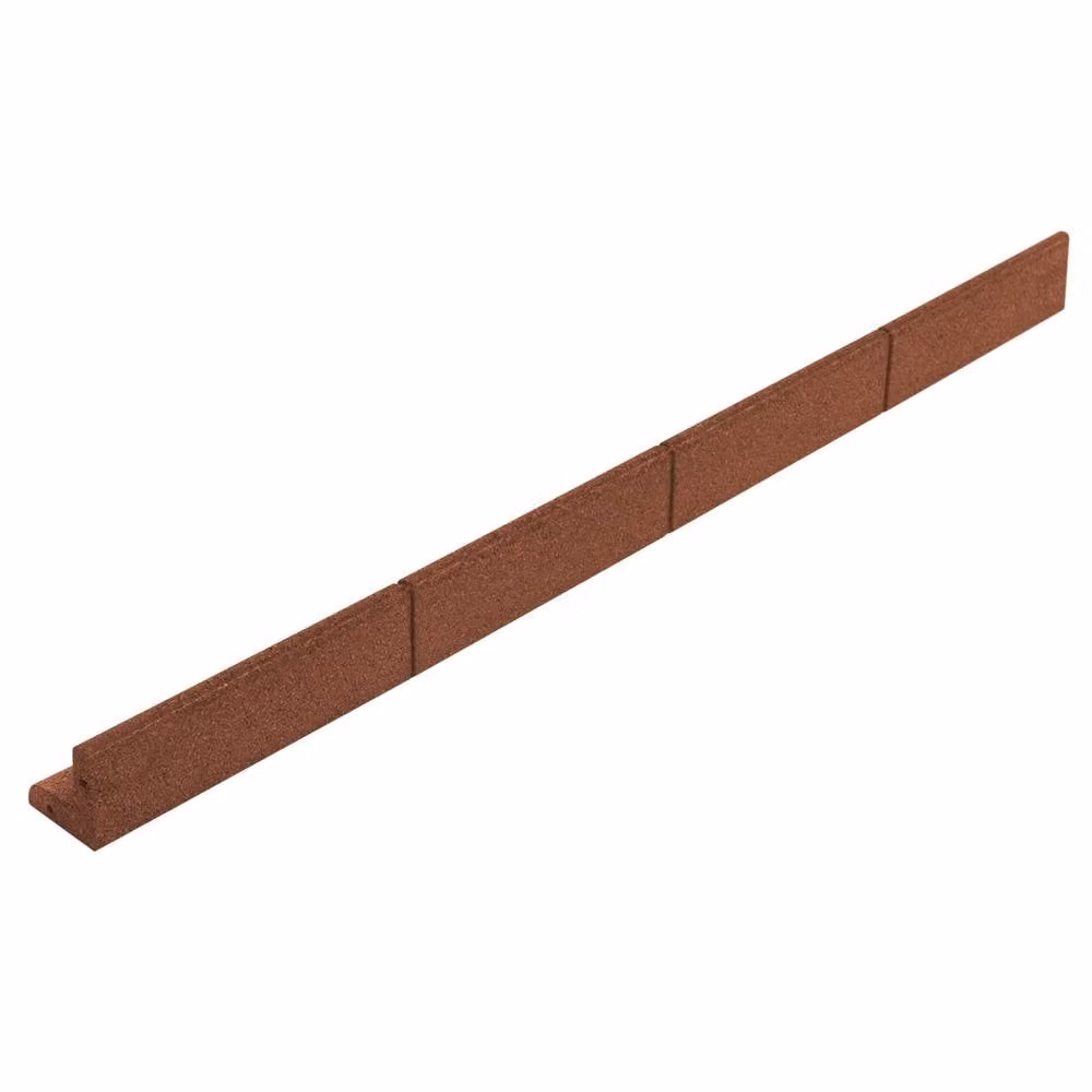 Monstershop Flexible Lawn Edging, 7.2m, Terracotta – 2