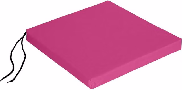 Roseley Pink Water Repellent Square Outdoor Chair Pad
