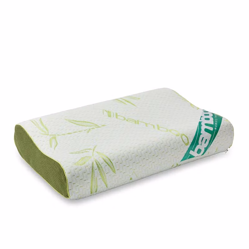 Snug City Small Green Bamboo Memory Foam Contour Orthopaedic Neck Support Pillow – 2