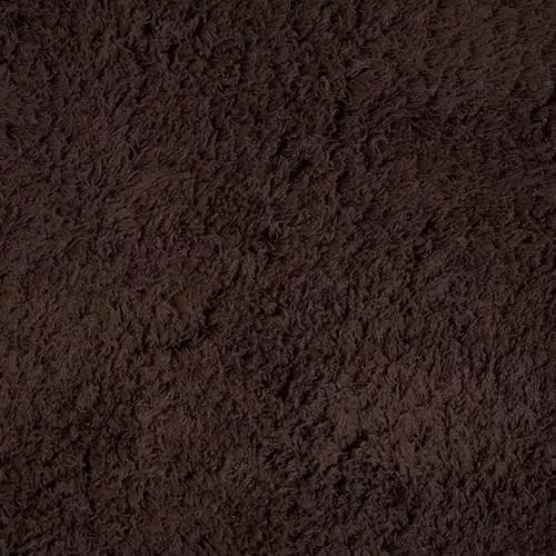 OHS Modern Teddy Shaggy Area Rug, Brown, W/D: 120 x 170 cm – 3