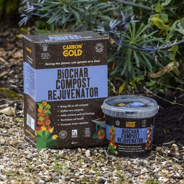 Carbon Gold Biochar Compost Rejuvenator and Plant Tonic, Brown