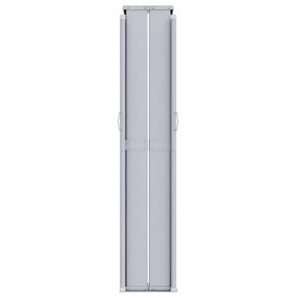 Berkfield Home Retractable Roller Side Awning in Beige, W/H: 160 x 1000 cm