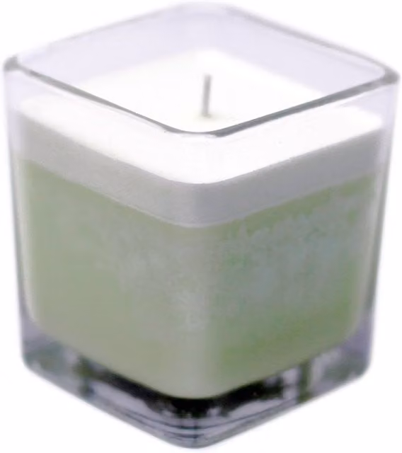 KDMD White Label Bamboo Soy Wax Jar Candle in Green – 1
