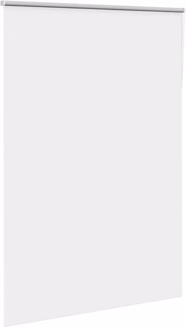 Berkfield Home White Blackout Roller Blind, Thermal Insulating Polyester Fabric, W: 160 cm, H: 210 cm