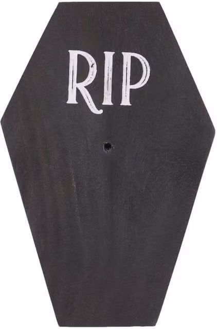 Something Different Vampire Blood Coffin Incense Sticks, Pack of 30, Black