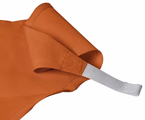 Kookaburra Triangle Water Resistant Garden Patio Sun Shade Sail Canopy in Orange – 3