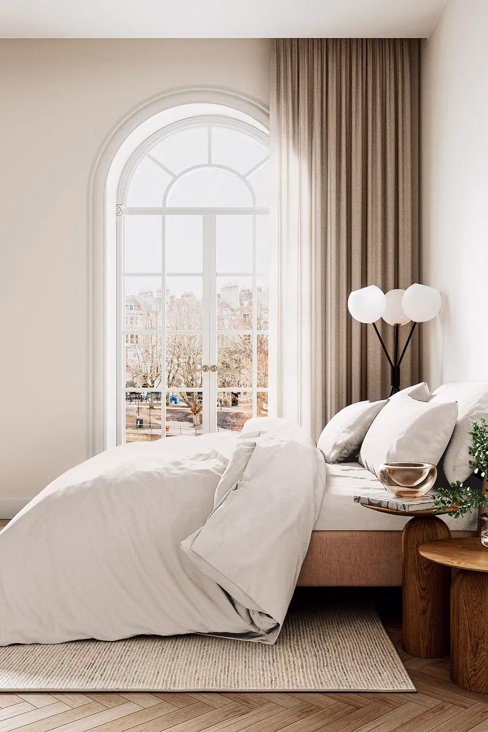 1951 Luxury 400 Thread Count Cotton Mako Satin Single Flat Sheet in White, W/D/H: 90 x 200 cm – 2