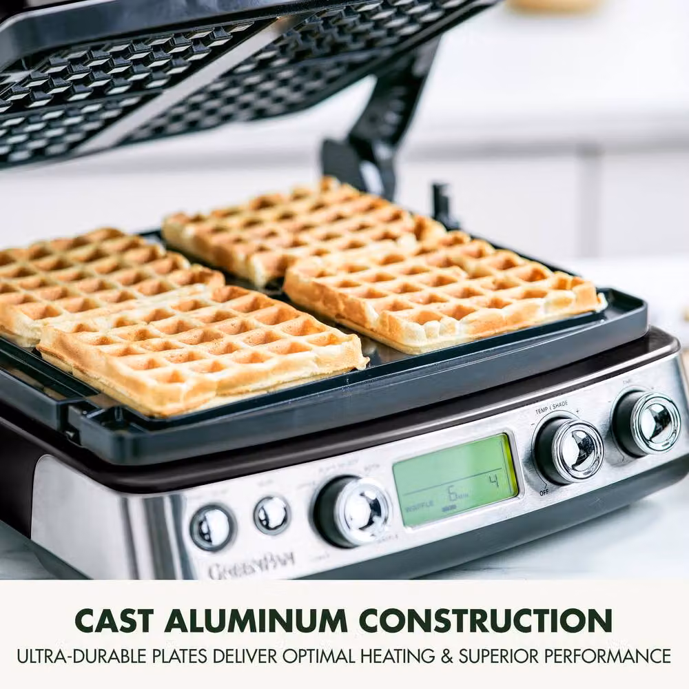GreenPan Elite 6-in-1 Grill with PFAS-Free Ceramic Non-Stick Coating in Black – 5