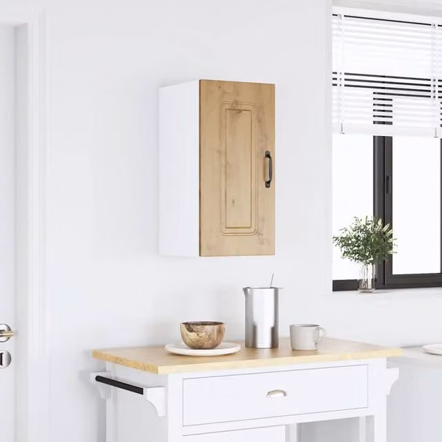 Berkfield Home Kalmar Wall Cabinet in Artisan Oak Brown