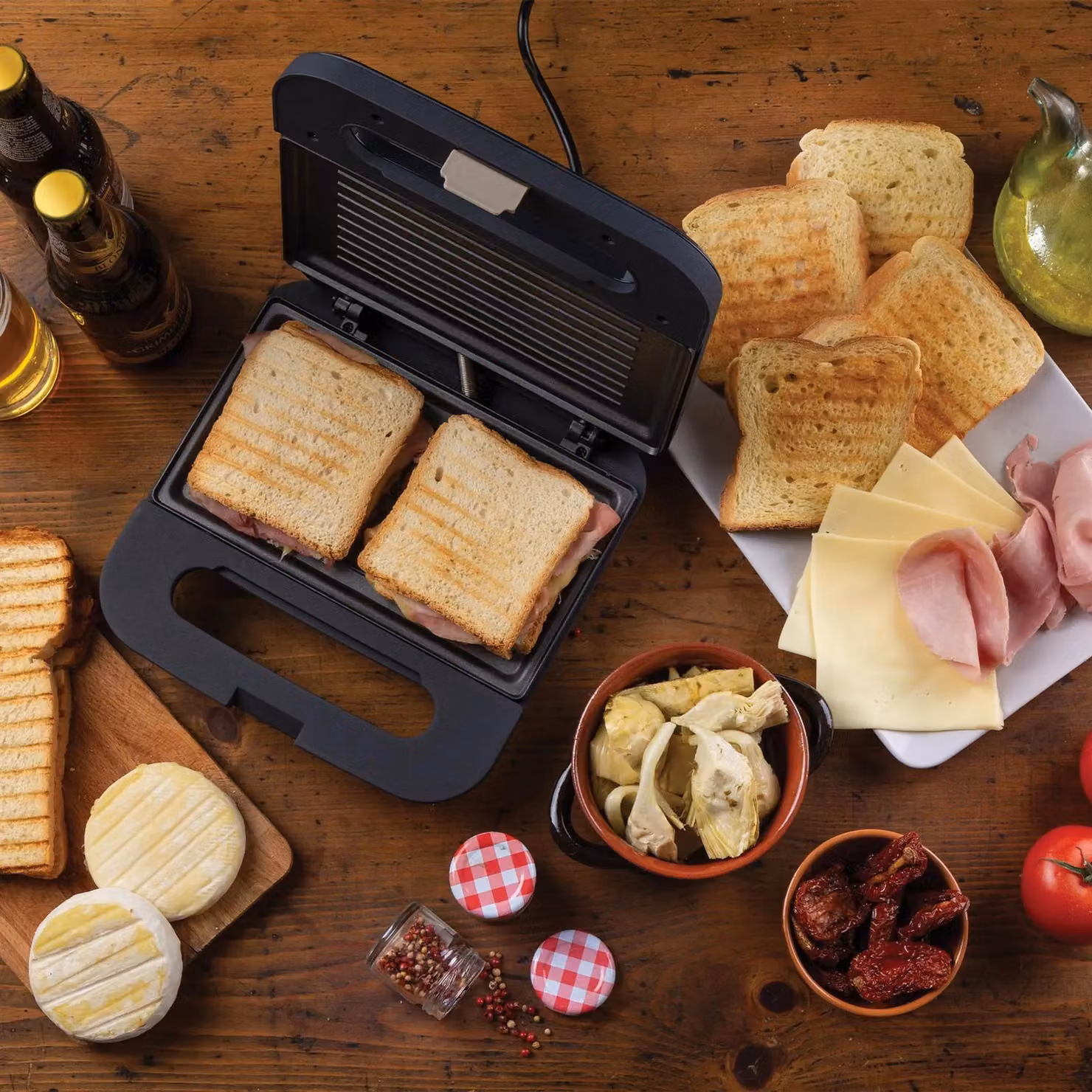Ariete Breakfast Line Sandwich Toaster in Grey – 3