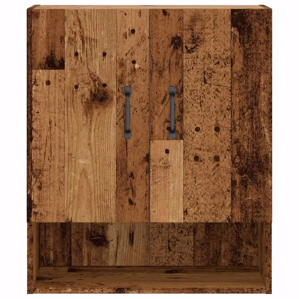 Berkfield Home Wall Cabinet in Old Wood Brown, W/D/H: 60 x 31 x 70 cm – 3