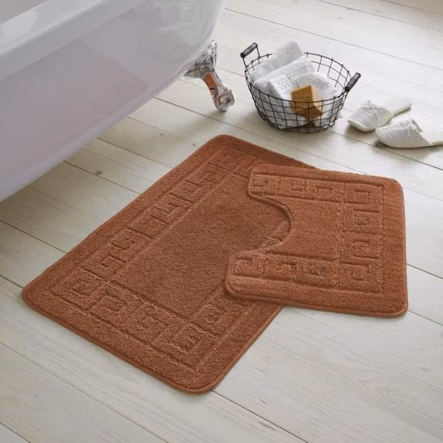 Gaveno Cavailia 2 Piece Greek Bath Set in Terracotta – 1