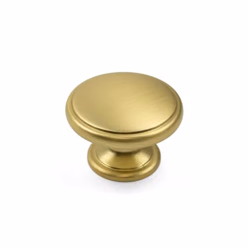 Handle & Home Brushed Brass Knob – 1