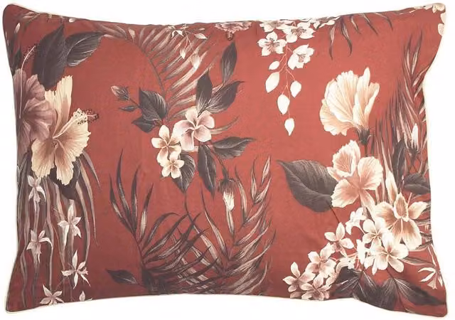 Linen House Taira Gauche Floral Cotton Pillowcase Set, Multicolour, W/D/H: 50 x 50 x 50 cm – 2