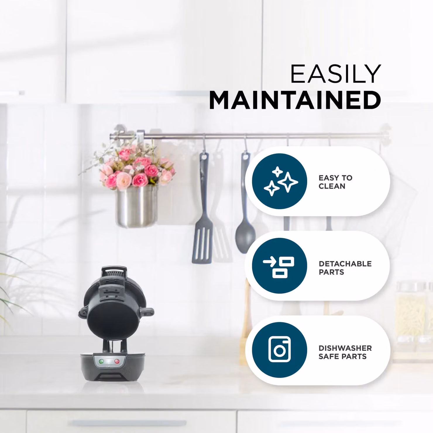 DMD Collective Electric Breakfast Sandwich and Egg Maker in Black – 5