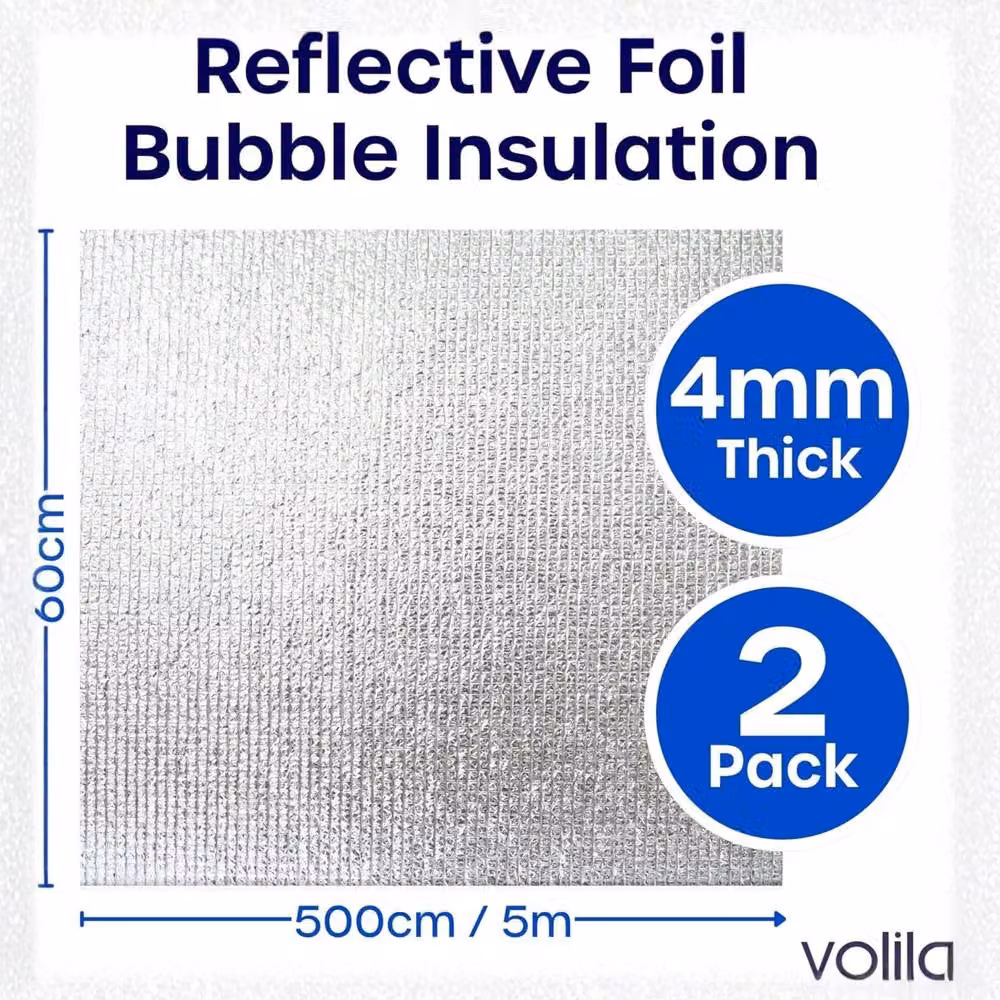 volila Foil Sun Blocker Roll Silver, W: 60 cm x L: 5 m – 2