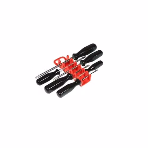 Ernst Manufacturing 6-Tool Screwdriver Gripper Organiser, Red – 2