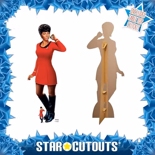 Star Cutouts SC4675 Uhura Cardboard Cut Out, Height: 167 cm – 2