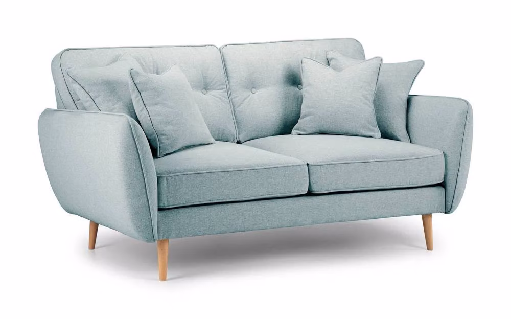 The Great Sofa Company Ailis Medium Upholstered Sofa in Faro Aqua – 2