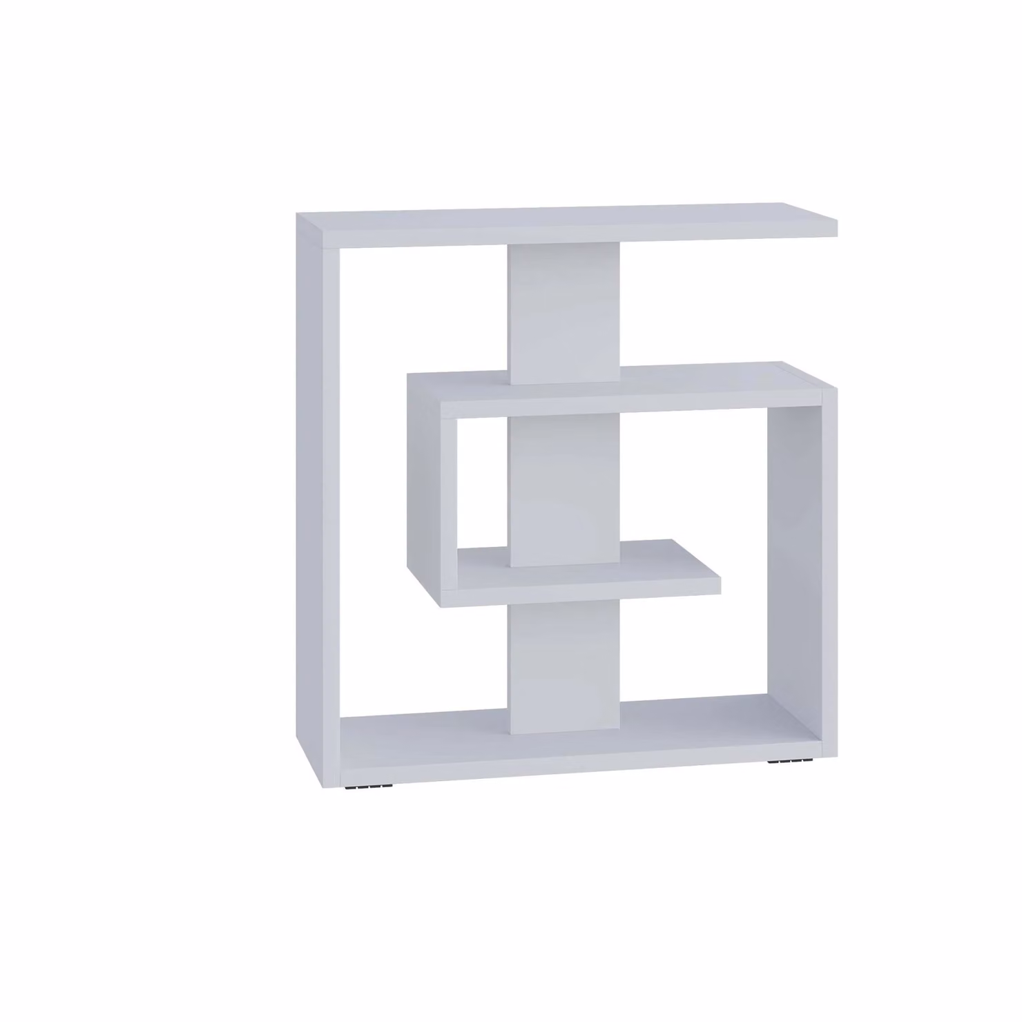 Decortie Saly' Modern White Occasional Side Table – 2