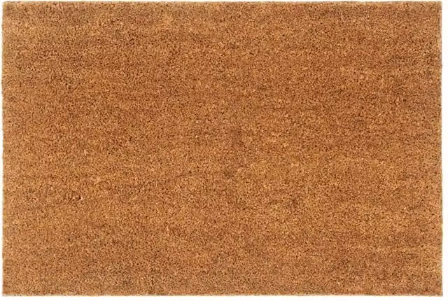 Berkfield Home Brown Tufted Coir Door Mat, W: 60 cm, D: 90 cm – 1