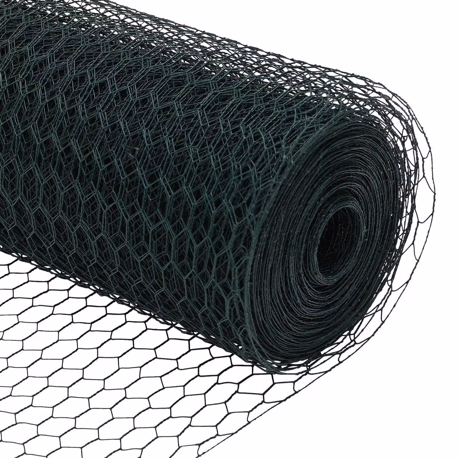 Berkfield Home Green Steel Hexagon Fence, 2 x 100 m – 4