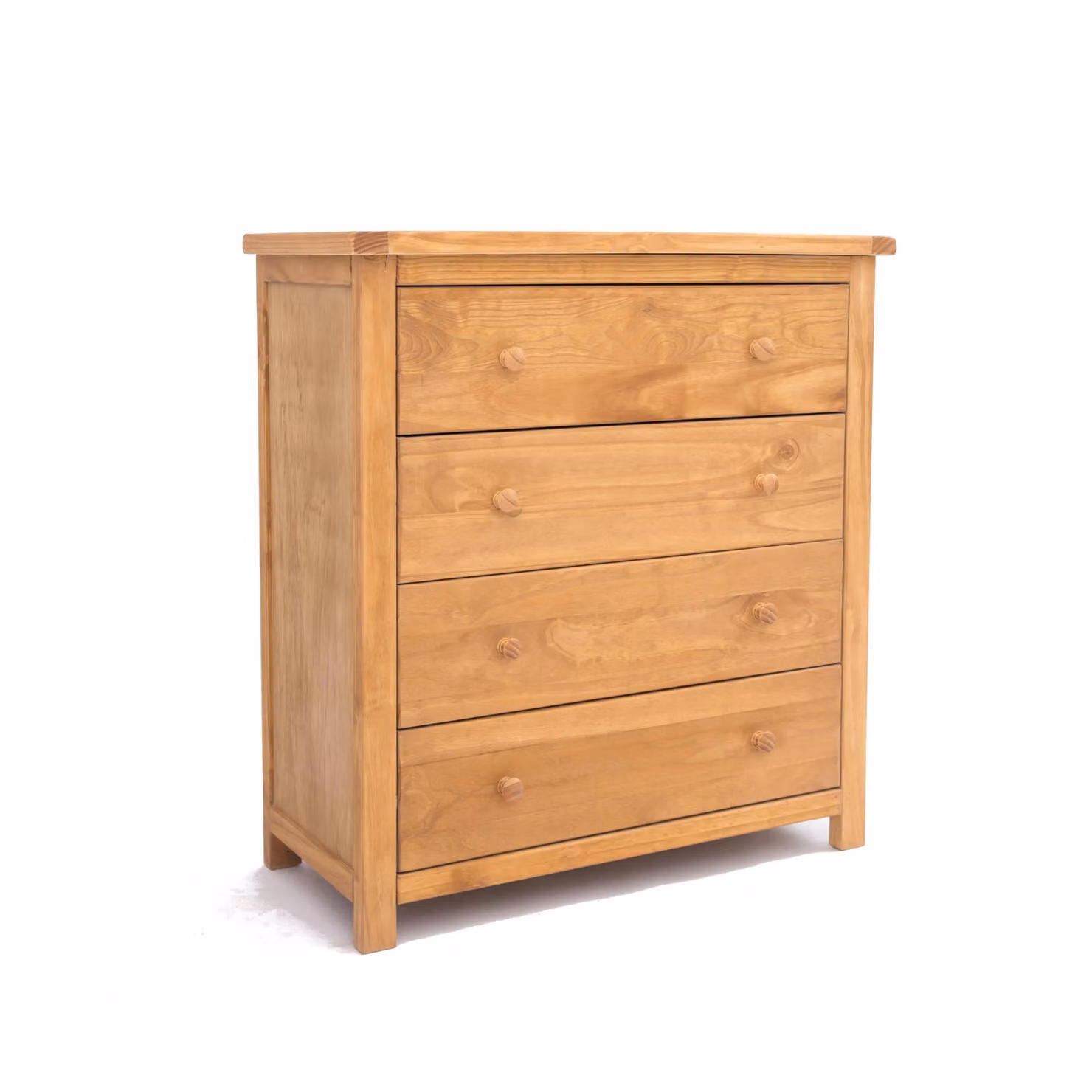Cabinet Bits Lugo 4 Drawer Chest of Drawers in Brown – 2