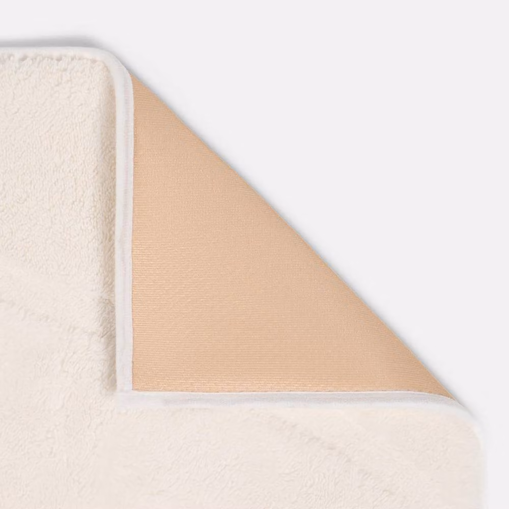 OHS Hand Tufted Contour Rug in Ivory, Non-Slip Soft Area Mat, W: 160 cm, L: 230 cm – 2