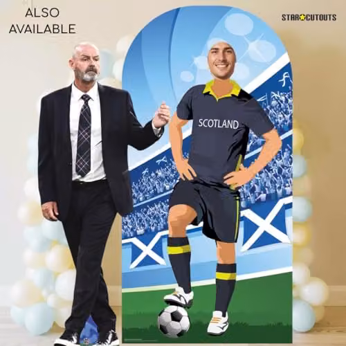 Star Cutouts SC4470 Scotland Football Stand-In Cardboard Cutout Multicolour Photo Prop – 3