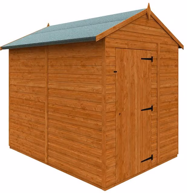 Buttercup Farm Flex Apex Windowless 12mm Chicken Coop in Burnt Orange, W175 x D238.8 x H213.5 cm – 1