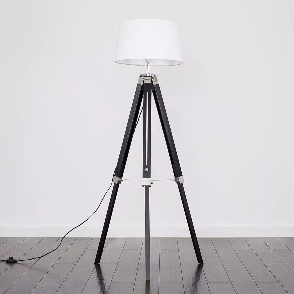 ValueLights Modern White Floor Lamp with Cone Shade – 2