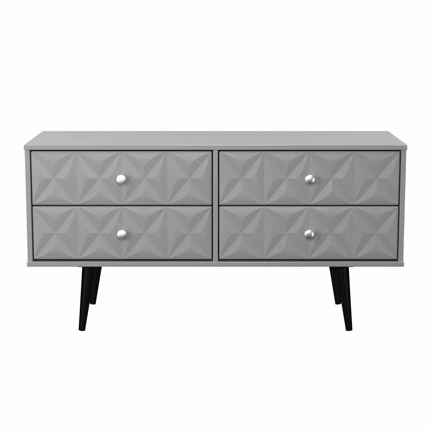 Ready Assembled 2 U Toledo 4 Drawer Bed Box in Dark Grey – 2
