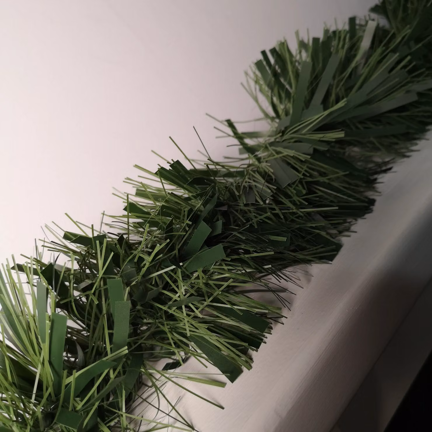 Samuel Alexander Green Luxury Chunky Cut Tinsel Garland Christmas Tree Decoration – 2