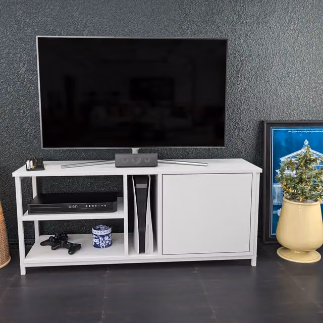 Neola TR TV Unit in White