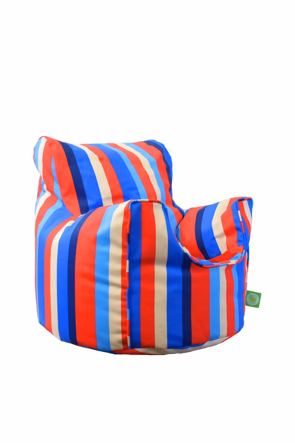 Bean Lazy Multi Coloured Stripe Cotton Bean Bag Arm Chair for Toddlers, Small – 2