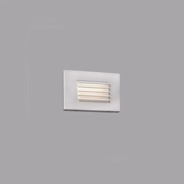 Netlighting Spark Outdoor LED Recessed Ground Light, White and Grey, 5W, 3000K Warm White, IP65