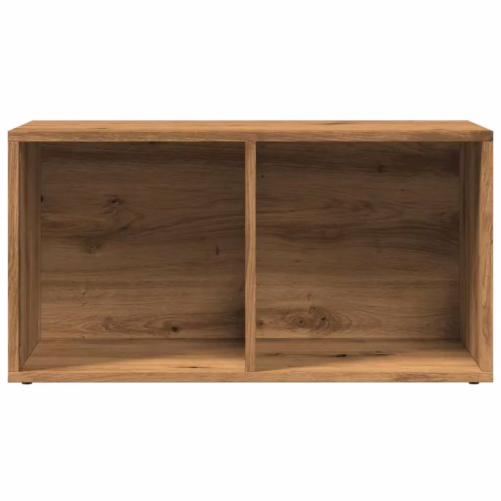 Berkfield Home LP Storage Box in Artisan Oak Brown, W: 69.5 cm, D: 34 cm, H: 36 cm – 3