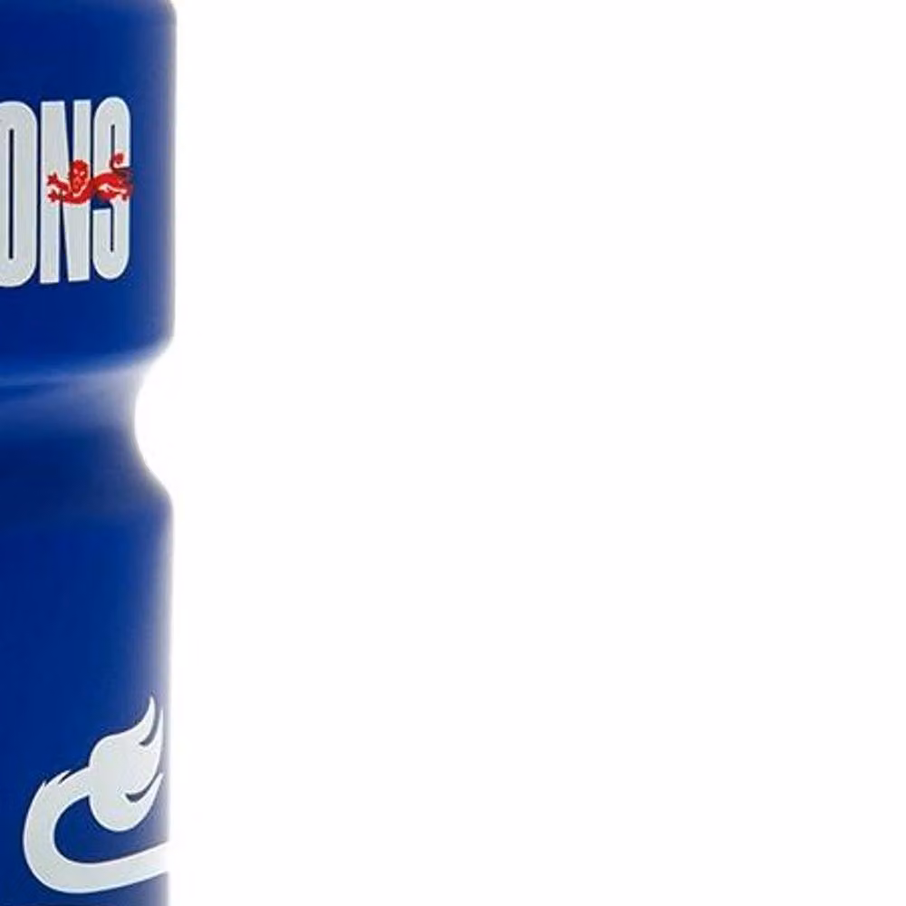 England FA Three Lions Crest Plastic Water Bottle in Bright Blue – 2