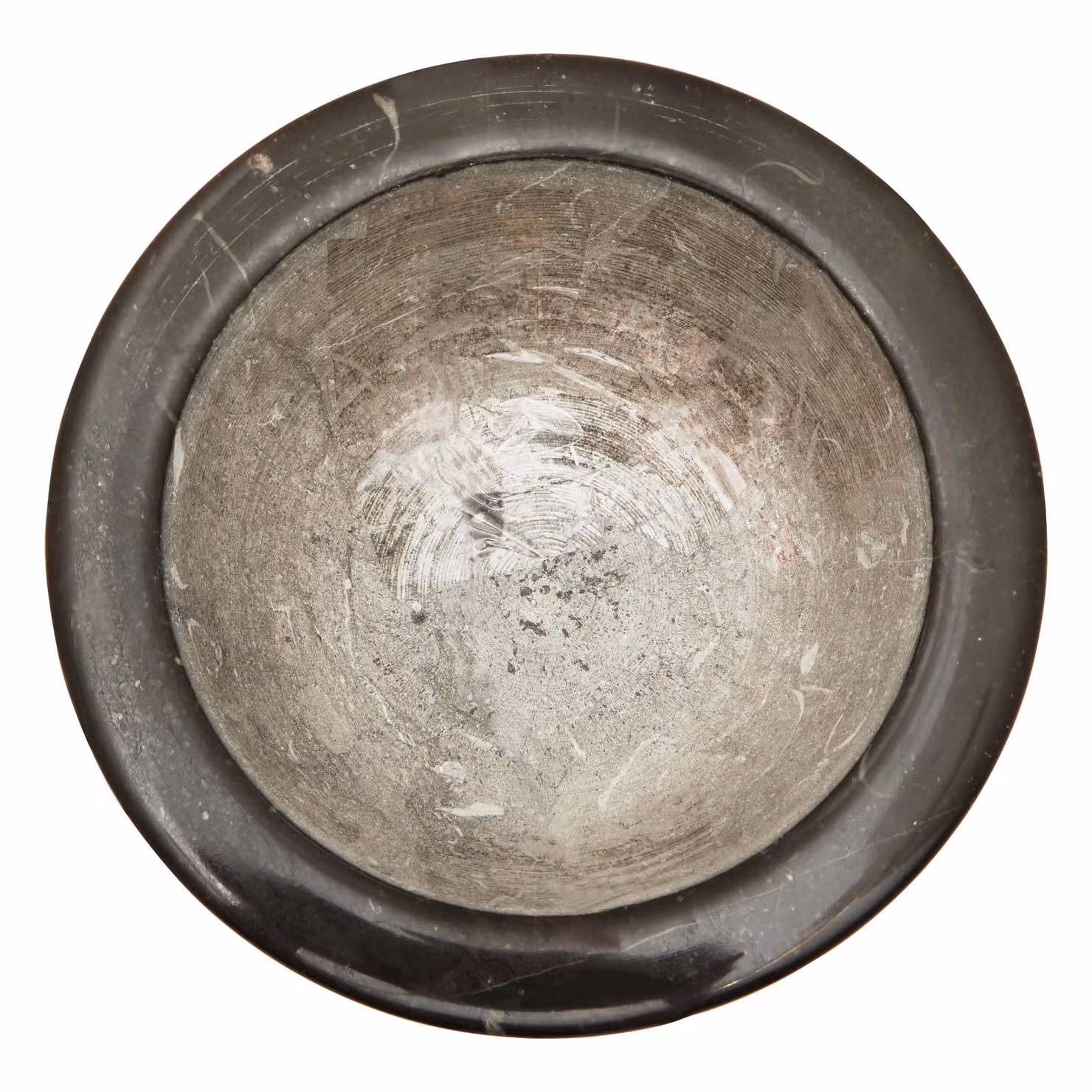 Orsina Brown and Black Marble Mortar and Pestle with Non-Slip Base – 3