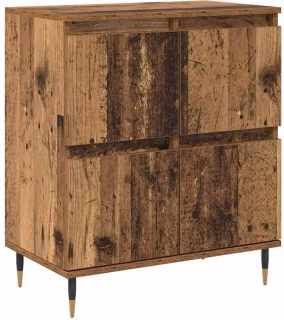 Berkfield Home Modern Sideboard with Storage Door in Brown, W/D/H: 60 x 35 x 70 cm – 1