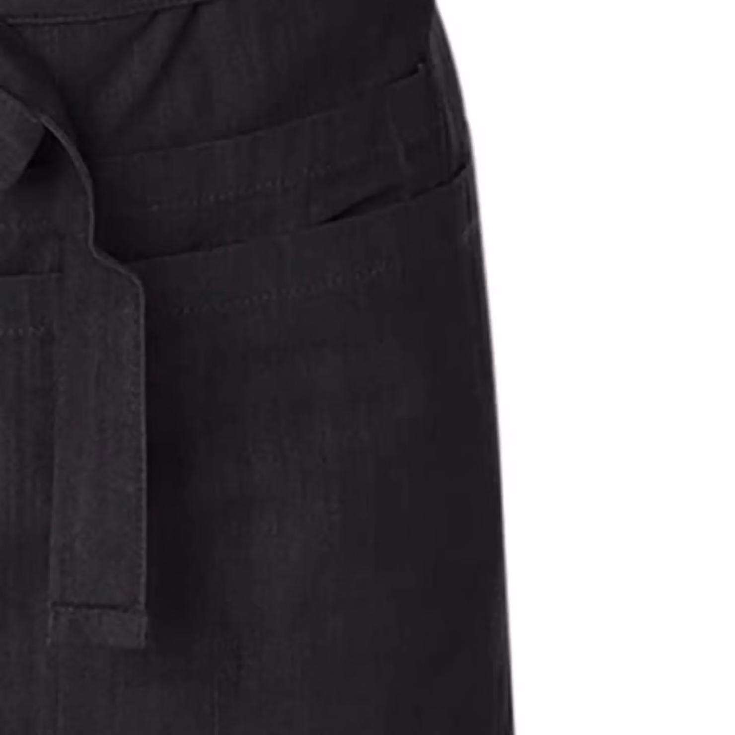 Dennys Denim Waist Apron in Black – 2