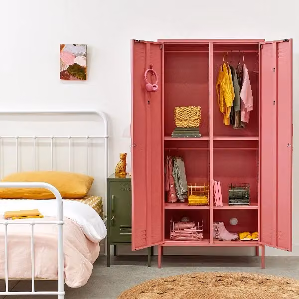 Mustard Made The Twinny Storage Locker in Berry Pink – 2