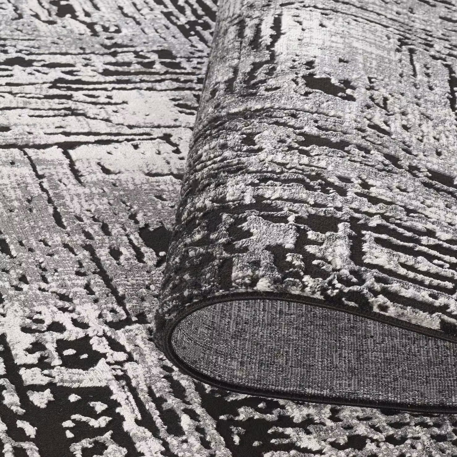 Desire Rugs Belgravia Modern Abstract Area Rug in Grey, W: 160 cm, L: 230 cm – 2