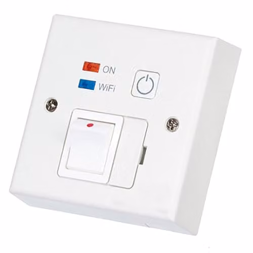 Terma Wi-Fi Timer and Fused Spur in White with App Control