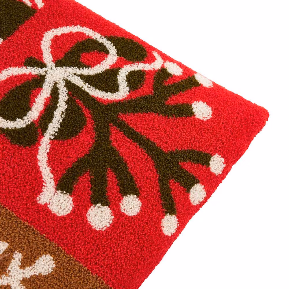 Furn Fika Patch Multicolour Velvet Cushion, W/D/H: 43 x 43 x 43 cm – 2