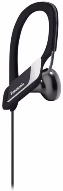 Panasonic RP-HS34E Water Resistant Sports In-Ear Headphones - Black