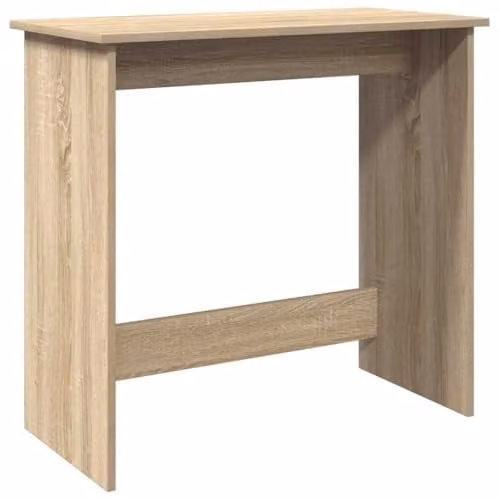 vidaXL Writing Desk in Oak, W/D/H: 80 x 40 x 75 cm – 1